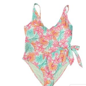 Member's Mark Ladies Family Swim Adjustable Strap UPF 50+ One Piece Swimsuit